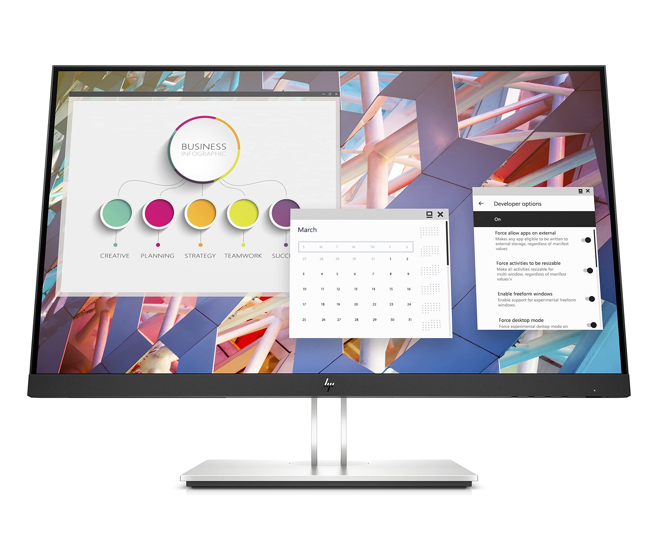 HP E24 G4 23.8-inch/60.4 cms 1920 x 1080 Pixels Full HD IPS Panel